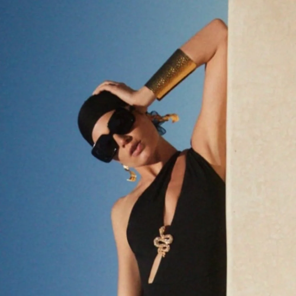 Zara limited edition textured metallic bracelet - Picture 3 of 3